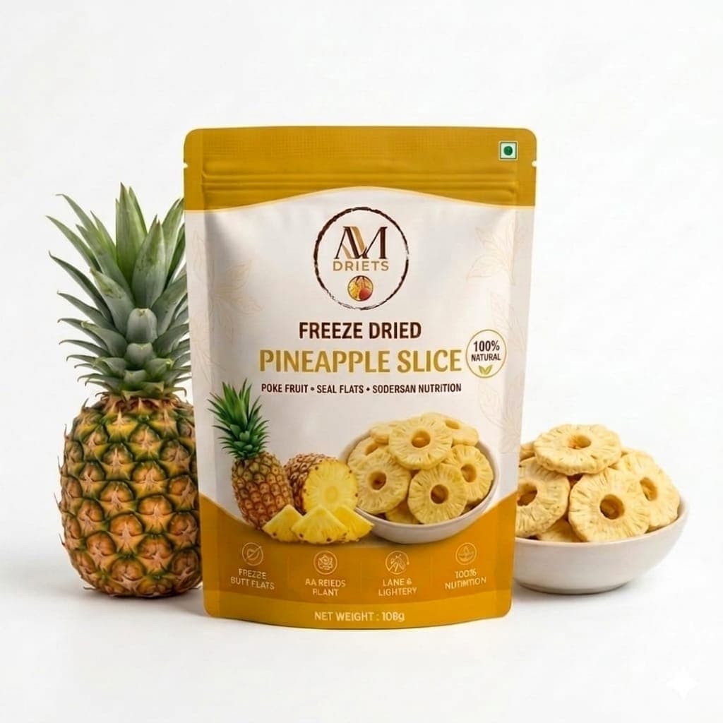 Freeze-Dried Pineapple Slices